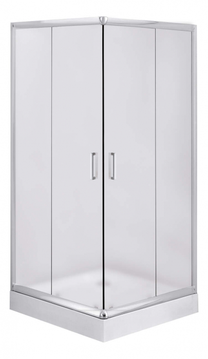 Cabină de duș, pătrat, 90 cm [1]