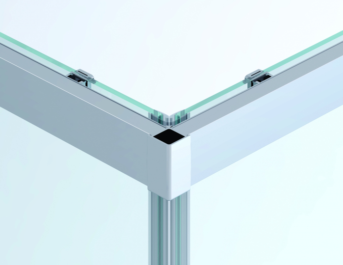 Cabina de dus Sanswiss Ocelia 120x80 cm, usa culisanta si perete fix, sticla transparenta, profil crom [7]