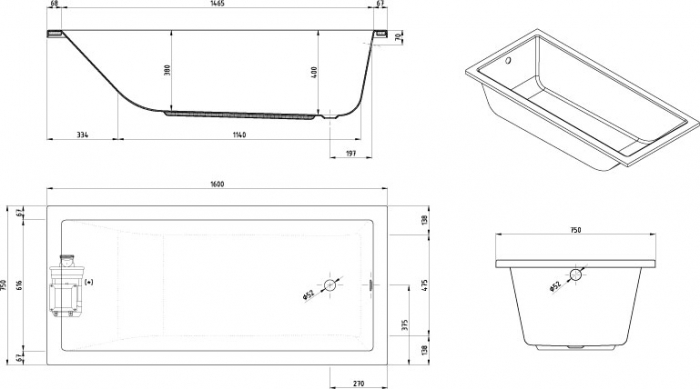 CADA ACRYL MITTA MAX 1600X750 ALB NOU [3]