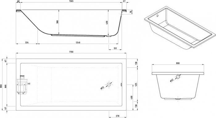CADA ACRYL MITTA 1700X800 ALB NOU [2]
