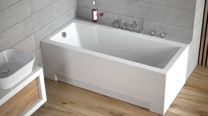 CADA RECTANGULARA ACRYL MODERN 140X70, PICIOARE INCLUSE [1]