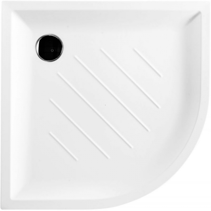Cadita de dus semirotunda Gala Vita 100x100 cm, acryl, sifon inclus [1]