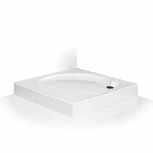 CUVA DUS ALOHA-P ACRYL PATRATA 900X900X125 ,SIFON INCLUS [1]