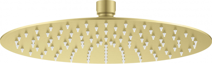 Cap de duș, oțel - rotund [1]