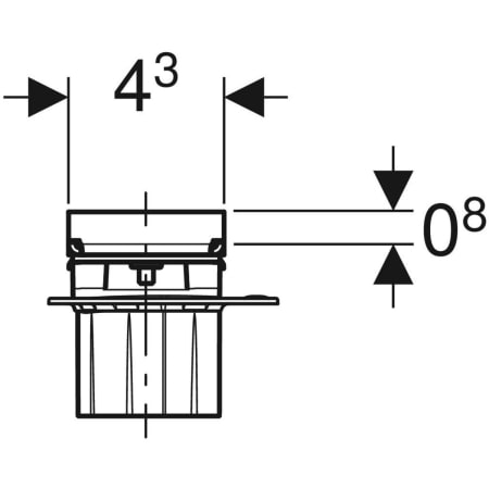 CANAL DUS CLEANLINE PERSONALIZABILA PRIN PLACARE (GROSIME PLACA 1-3.5CM) LUNGIME 18.8CM [4]