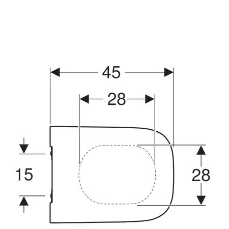 CAPAC WC SMYLE SQUARE SLIM SOFT CLOSE TIP SANDWICH ,BALAMALE QUICK-RELEASE, ALB [2]