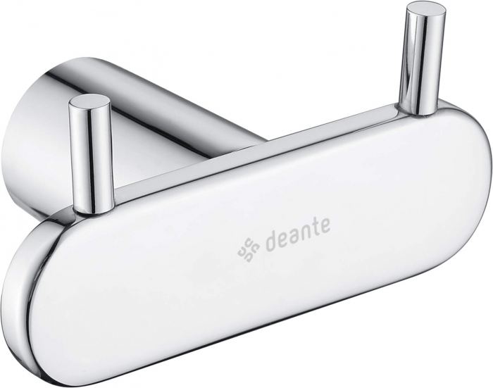 Cârlig, dublu, Deante, Round,Cromat [1]