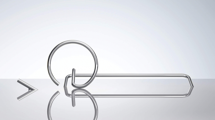 Cârlig, unic, Deante, Silia,Cromat [3]