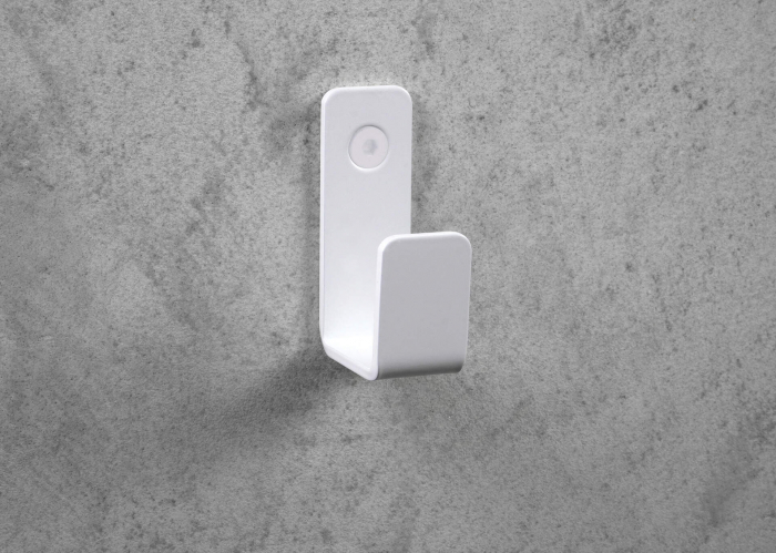 Cârlig, unic, Deante, Mokko,Alb [3]