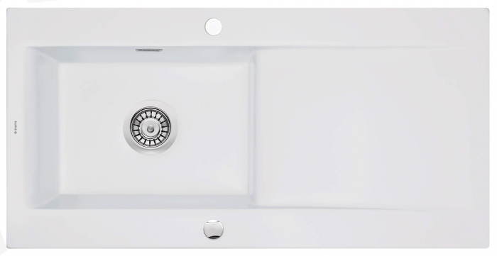 Chiuvetă ceramică, 1-cuvă cu picurător [1]