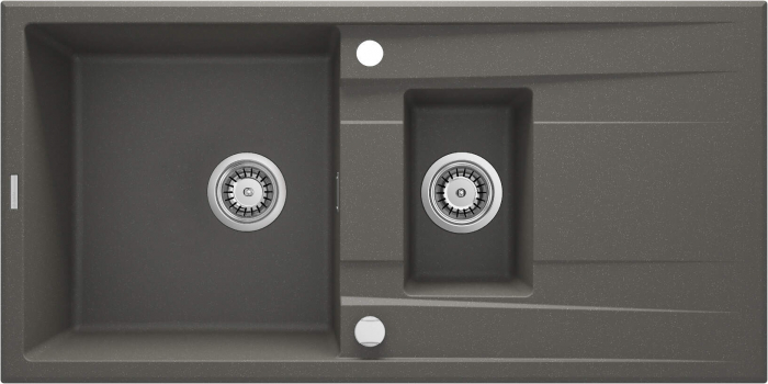 Chiuvetă din granit, 1,5-cuve cu picurător [1]