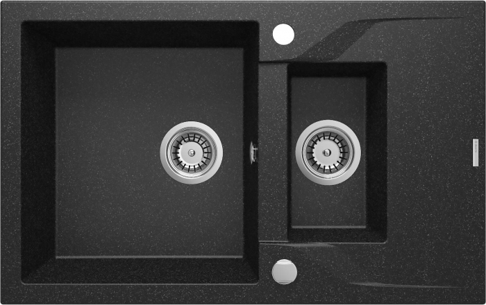 Chiuvetă din granit, 1,5-cuve cu picurător [1]