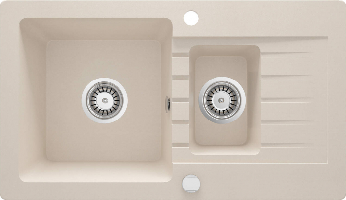 Chiuvetă din granit, 1,5-cuve cu picurător [1]