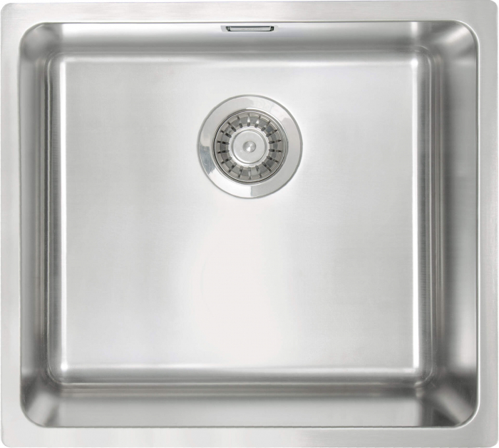 Chiuvetă din inox, 1-cuvă, Deante, egeria,inox satinat [2]