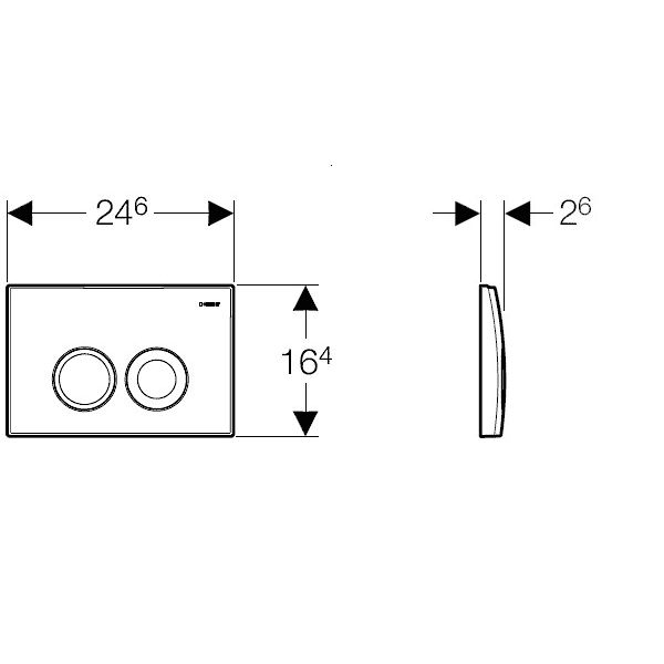 CLAPETA ACTIONARE REZERVOR INCASTRAT DELTA21 CROM CAL. I [2]