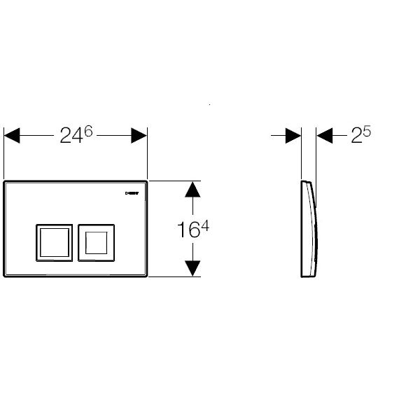 CLAPETA ACTIONARE REZERVOR INCASTRAT DELTA50 CROM CAL. I [2]