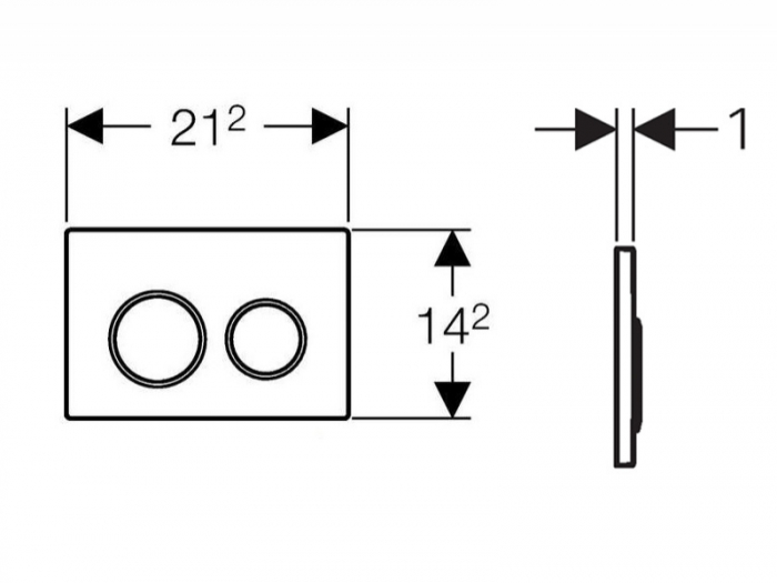 CLAPETA ACTIONARE REZERVOR INCASTRAT OMEGA20 ALB-AURIU-ALB [2]