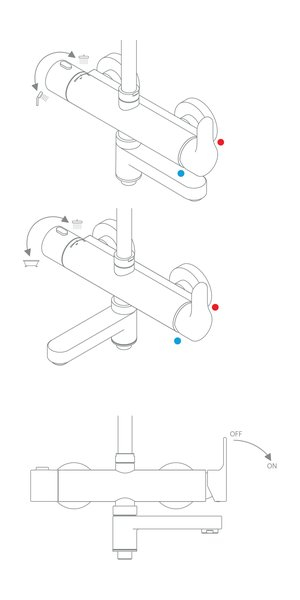 Coloană de duș culisantă, pentru căzi  DS 092.00 [4]