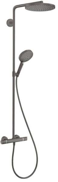 SISTEM DUS RAINDANCE SELECT S 240 1JET P TERMOSTATIC, BRUSHED BLACK CHROME [1]