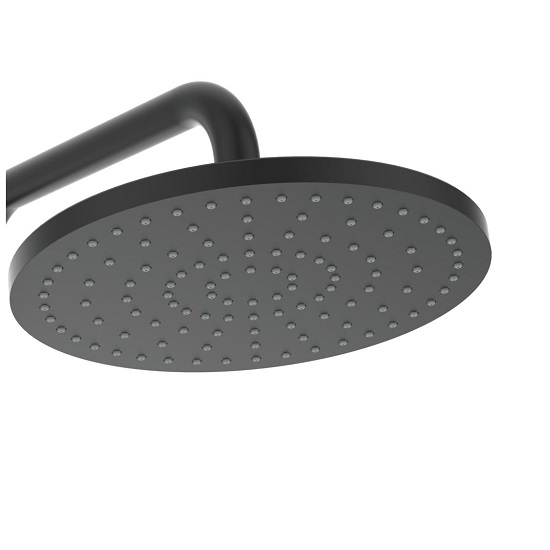 SISTEM DUS CERATHERM FLEX T25 SILK BLACK,CAP DUS 200MM,FURTUN 175MM SI PARA 100MM [5]