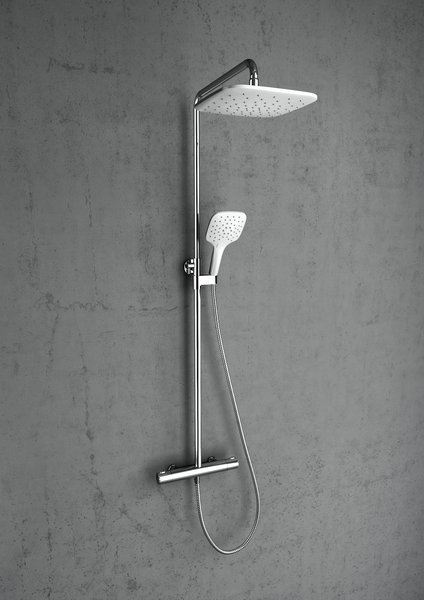 Coloană de duș Termo 300                       TE 093.00/150 crom/alb [3]