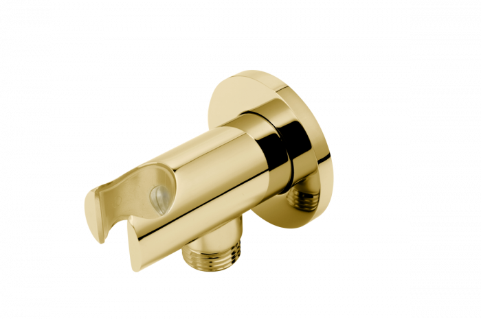 RACORD DUS ROTUND INULA PENTRU BATERIE INGROPATA, CU SUPORT DUS, 1/2, AURIU LUCIOS [1]