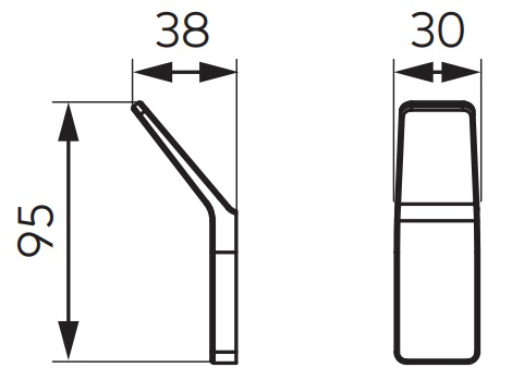 CARLIG SIMPLU PIAZZA, NEGRU [2]