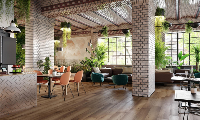 Parchet SPC plăcile de vinil Arbiton WOODRIC EIR - STEJAR DALLAS - 4mm/0.55mm [1]