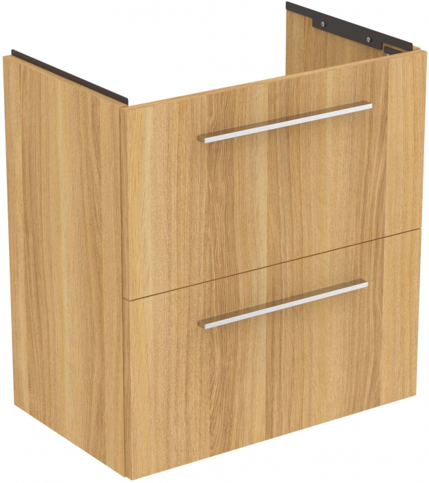 UNITATE LAVOAR I.LIFE S SUSUPENDATA 60 CM CU 2 SERTARE FARA MANERE,STEJAR NATURAL [1]