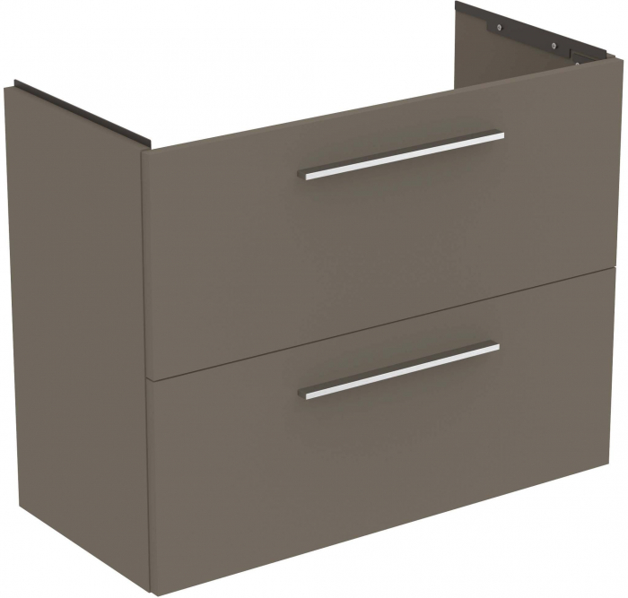 UNITATE LAVOAR I.LIFE S SUSUPENDATA 80 CM CU 2 SERTARE FARA MANERE,GRI CUART MAT [1]