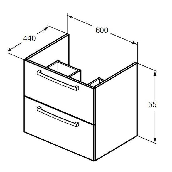 UNITATE LAVOAR TEMPO SUSPENDAT 610 CU 2 SERTARE ALB  [3]
