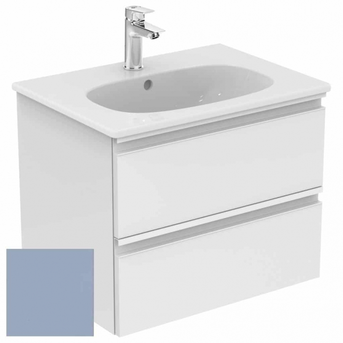 MOBILIER TESI SUSPENDAT 60 CM, 2 SERTARE ALBASTRU DESCHIS MAT [2]