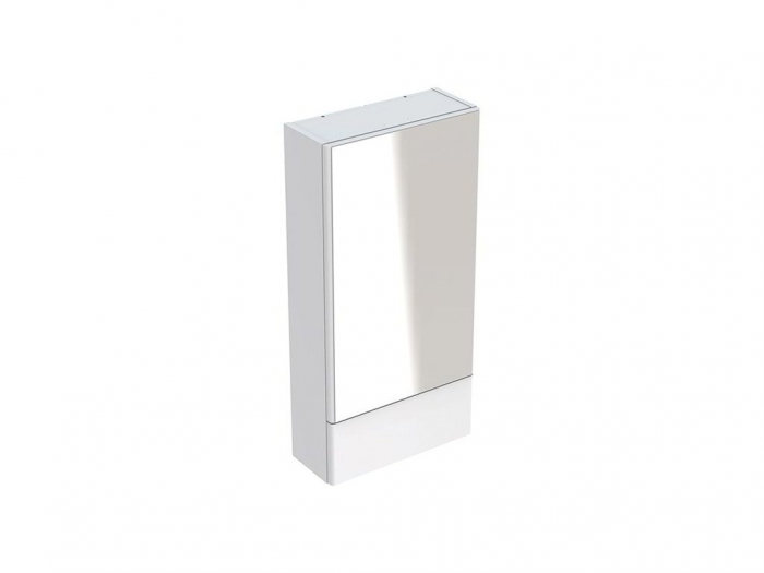 COLOANA SELNOVA SQUARE CU O USA SI OGLINDA 41.8X85X17.6 ALB LUCIOS [1]