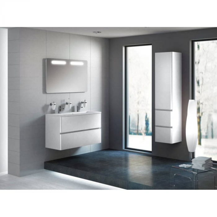 COLOANA MOBILIER ANNA 35X32.8X155 USA REVERSIBILA, 2 SERTARE, ALB LUCIOS NOU [2]