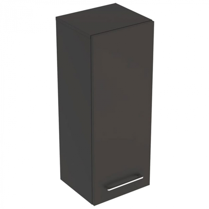 DULAP INALTIME 85 CM SELNOVA SQUARE CU O USA, LAVA, [1]