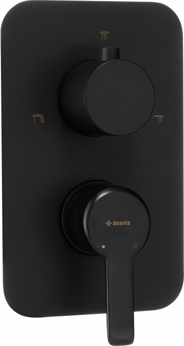 Element extern, pentru baterie BOX, Deante, BUILT-IN BOX,Negru [1]