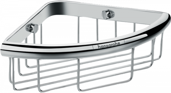 SAPUNIERA DUS SEMIROTUNDA LOGIS UNIVERSAL, CROM [1]