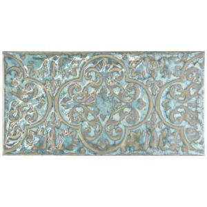 Faianta Bestile Zurbaran Aquamarina 11.2x22.4 cm, albastru [3]