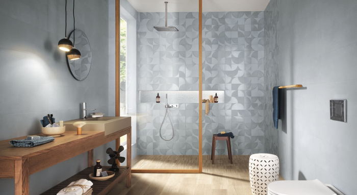 FAIANTA MAT&MORE AZURE DECO 25X75, 1.5 MP [2]