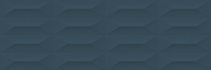 Faianta rectificata 30x90 Marazzi COLORPLAY BLUE STRUTTURA CABOCHON 3D [1]