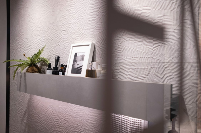 Faianta rectificata FAP Ceramiche Bloom Star White 80x160 cm finisaj decorativ 1.28 mp/cutie [2]