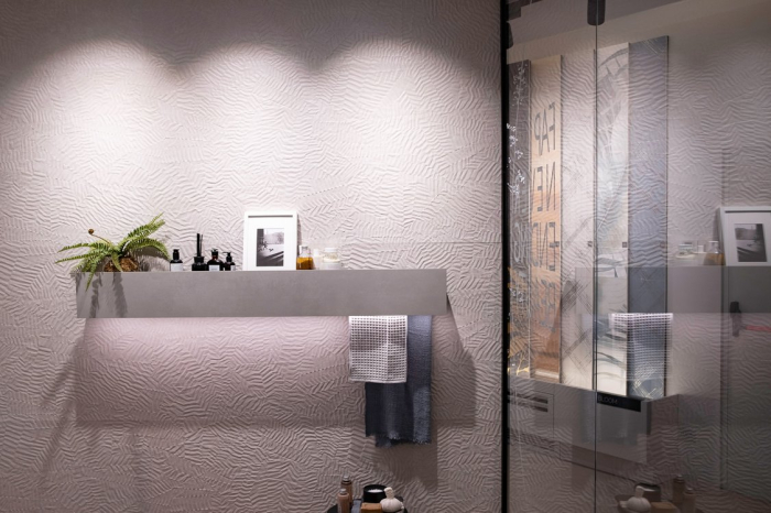 Faianta rectificata FAP Ceramiche Bloom Star White 80x160 cm finisaj decorativ 1.28 mp/cutie [3]