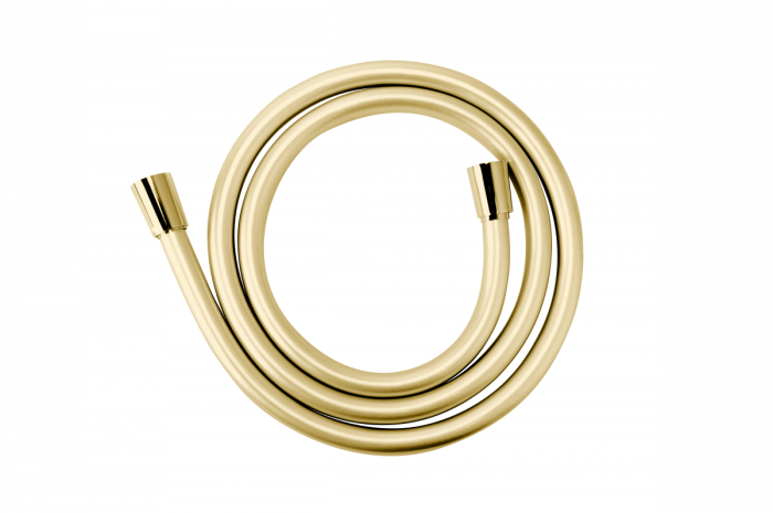 FURTUN DUS ANTI-TWIST INULA, 150 CM, PVC CU CAPAT CONIC, AURIU LUCIOS [1]