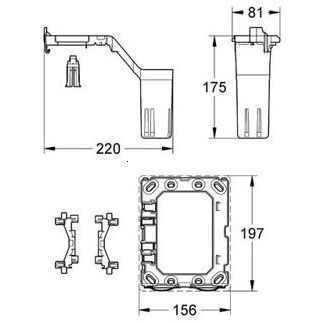 KIT CONVERSIE GROHE FRESH CAL. I [3]