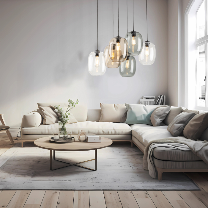 Lampă Suspendată TK Lighting ELIO MIX, 6xE27 [2]