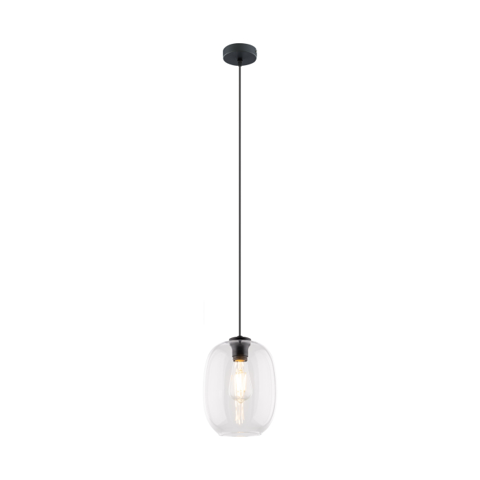 Lampă Suspendată TK Lighting ELIO Transparent, 1xE27 [2]