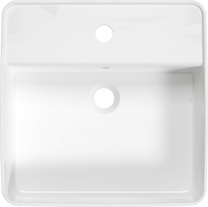 Lavoar ceramic, blat, cu gaură pentru baterie [2]