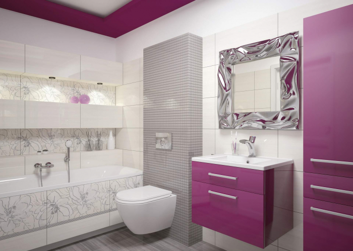 Lavoar ceramic, încastrat, cu gaură pentru baterie - 60 cm [3]