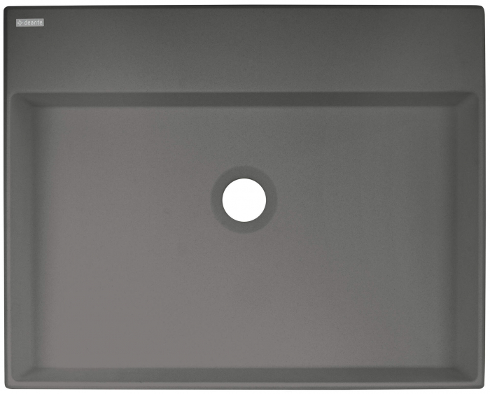 Lavoar din granit, blat - 500x400 mm, Deante, ,antracit metalic [2]