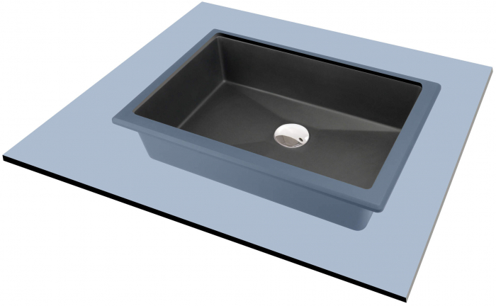 Lavoar din granit, montare sub blat/încastrat [4]